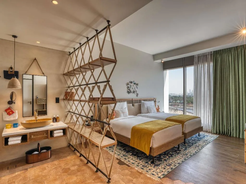 TWIN STANDARD Room, 25hours Hotel Dubai One Central, Dubai