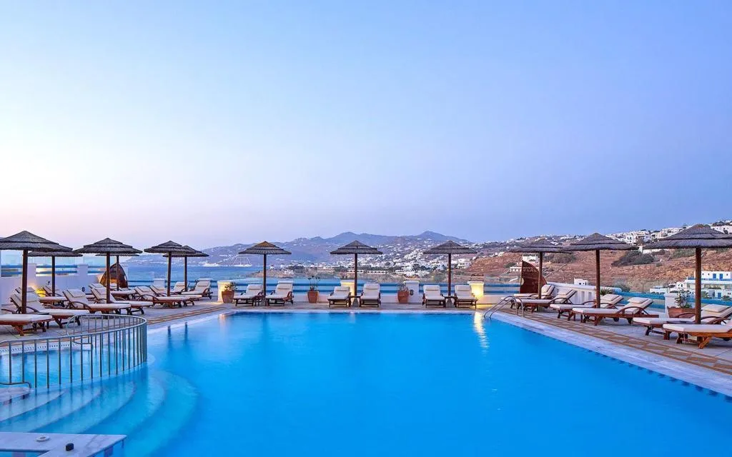Pool, Grand Beach, Mykonos