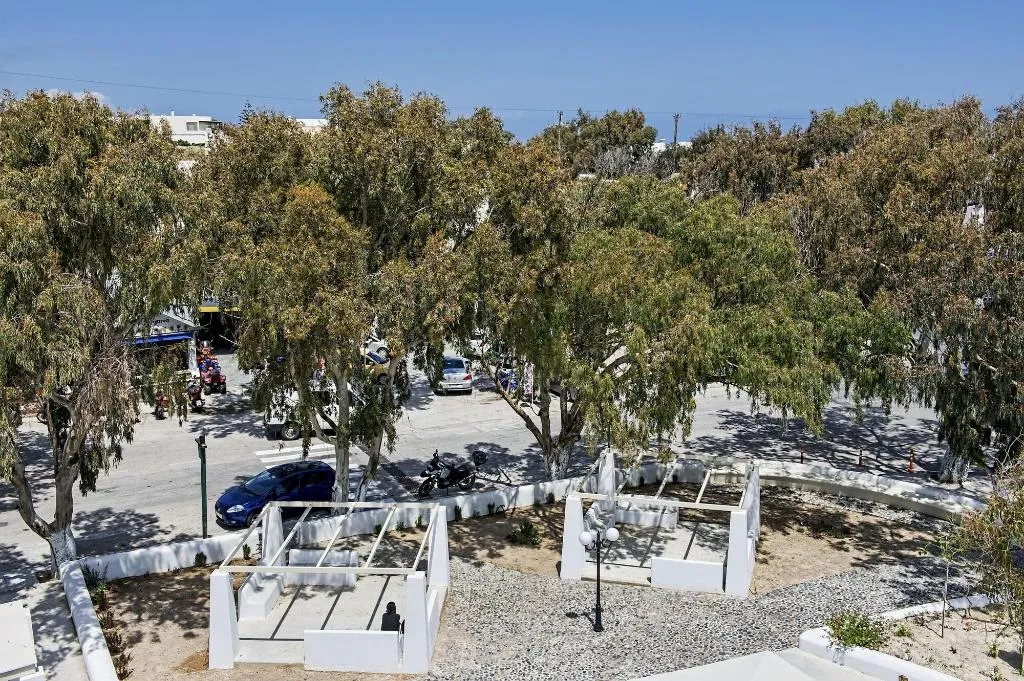General view, Hotel Eucalyptus, Santorini