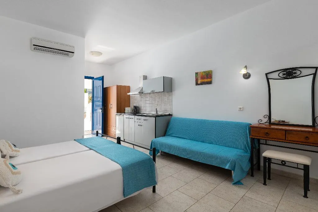 FAMILY ROOM CAPACITY 6 Room, Lindian Myth Sea View Studios, Rhodes