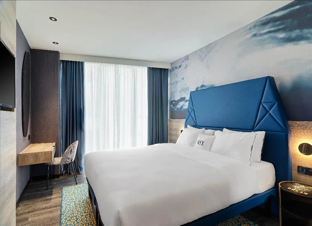 DOUBLE PARTIAL SEA VIEW Room, NYX Hotel Limassol, Cyprus