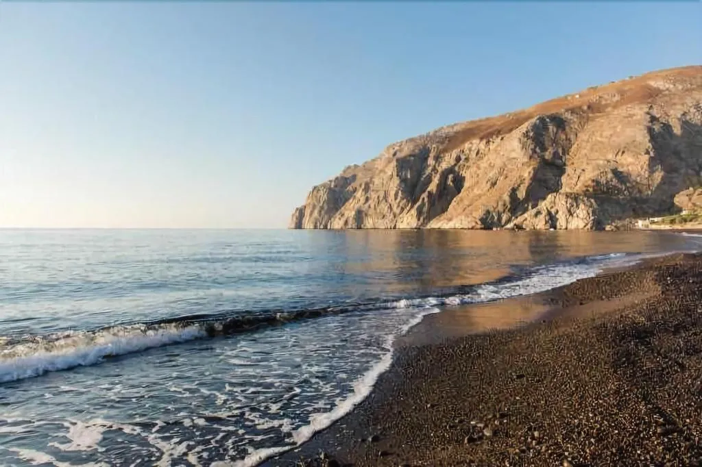 Beach, Makris Beach Hotel, Santorini