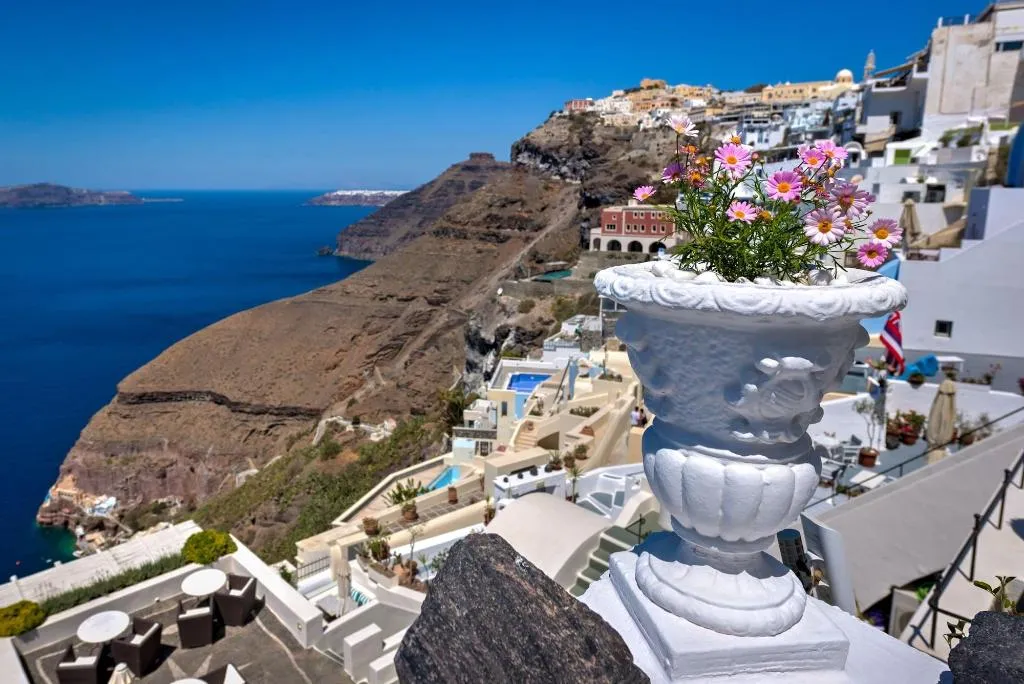General view, Iriana Suites, Santorini