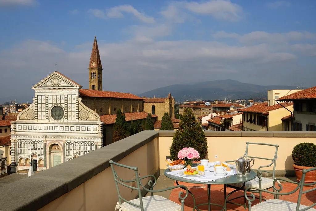 Terrace, Santa Maria Novella, Florence