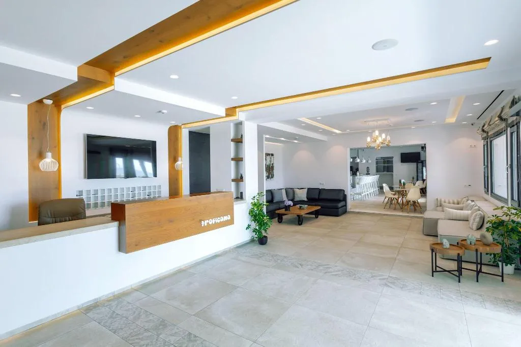 Lobby, Tropicana Hotel, Mykonos