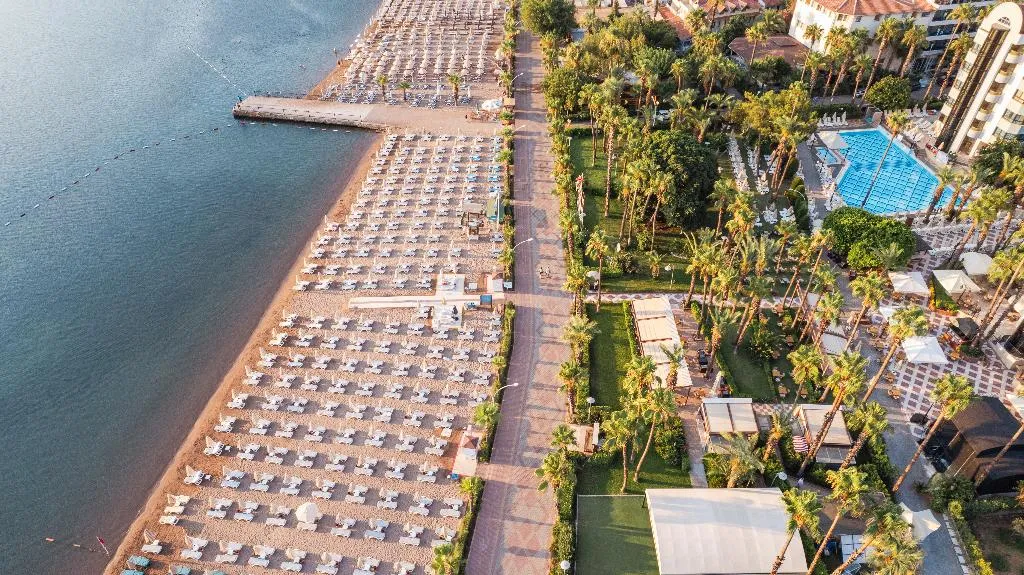 Beach, Aqua Hotel, Dalaman