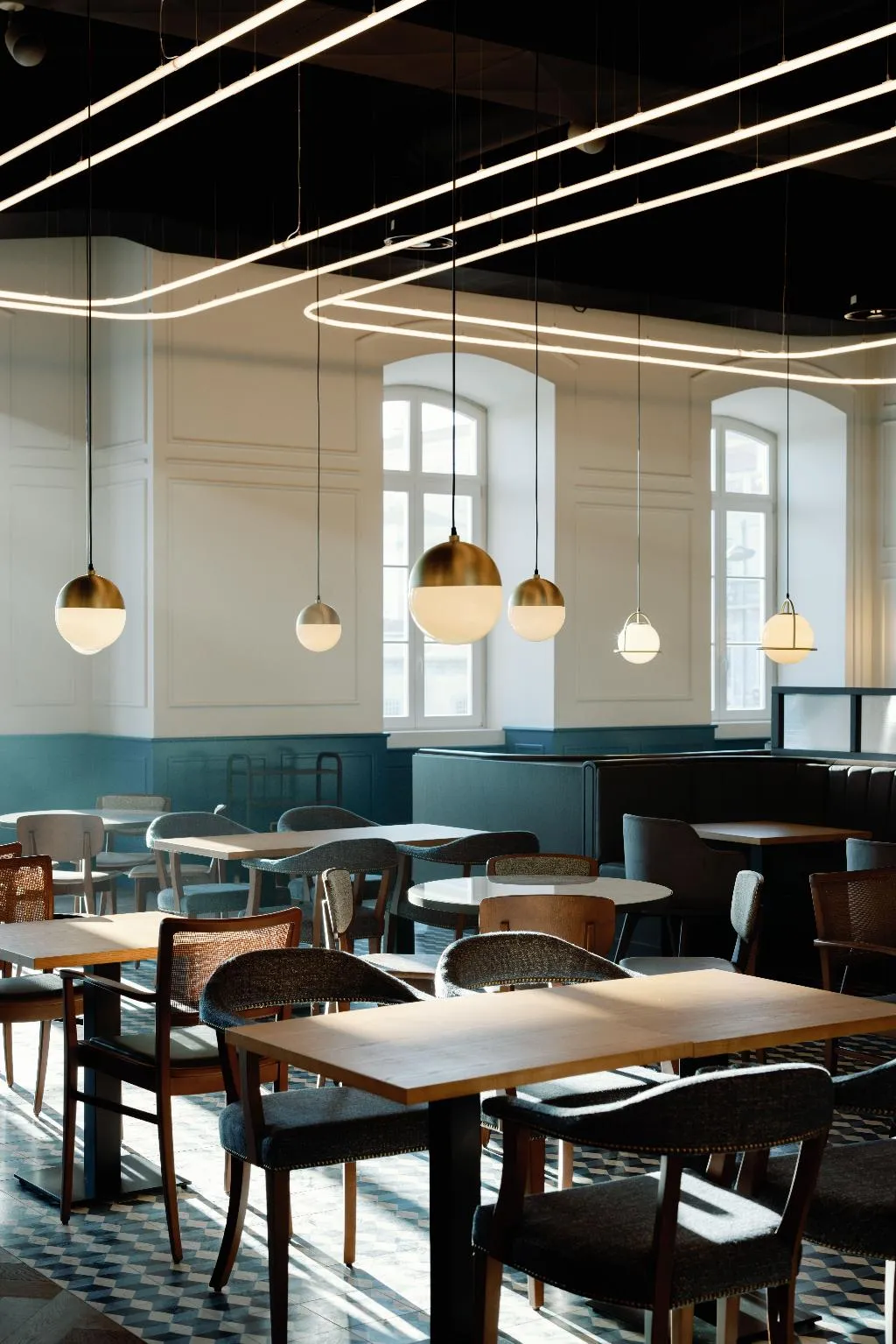 Restaurant, The Editory Riverside Santa Apolonia Hotel, Lisbon