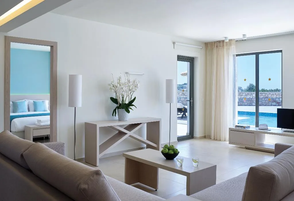 SUITE POOL VIEW TWO BEDROOMS Room, Atlantica Plimmiri, Rhodes