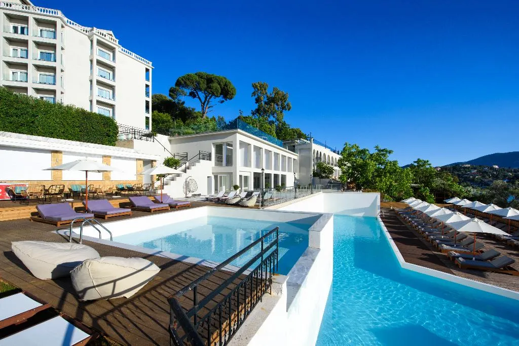 Pool, The Royal Grand Hotel, Corfu