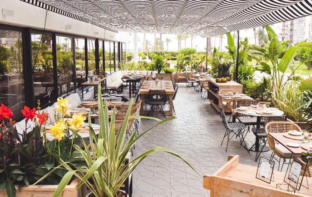 Terrace, Almirante Hotel, Costa Blanca