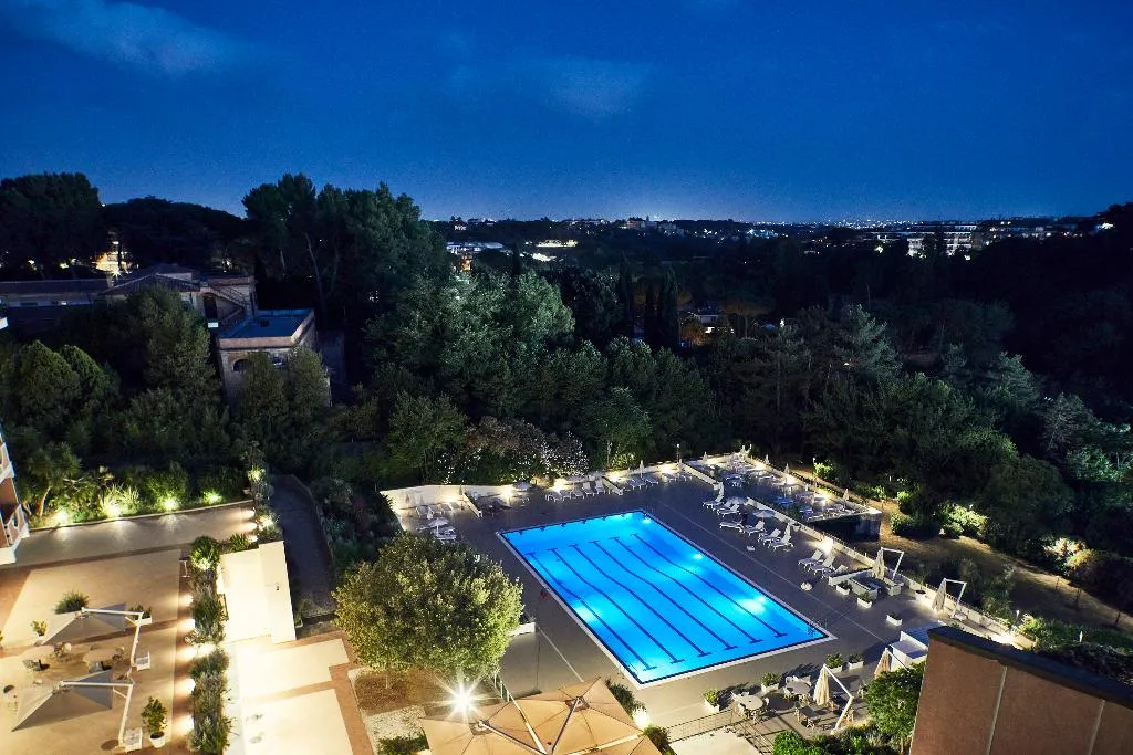 Terrace, Villa Pamphili, Rome