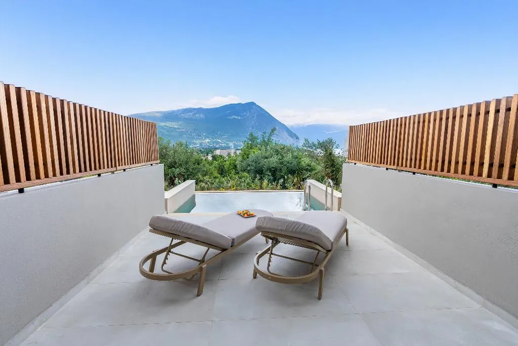 JUNIOR SUITE WITH PRIVATE POOL Room, Iolida Corfu Resort & Spa, Corfu
