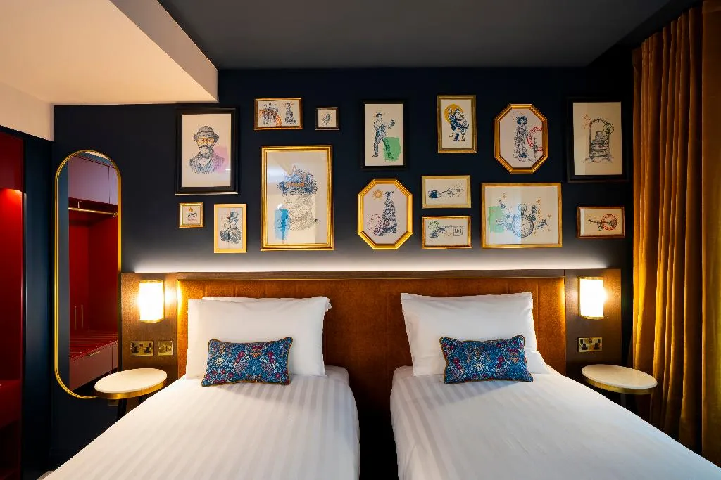 TWIN DELUXE Room, The Mercantile Hotel, Dublin