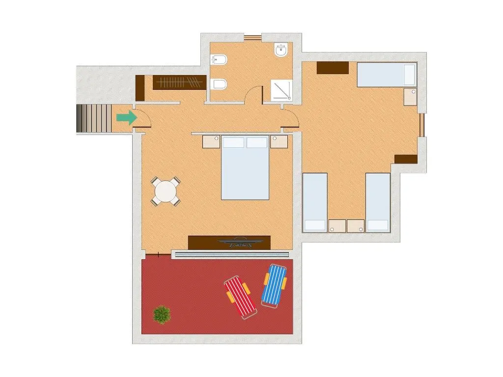 Room, Villa Anastasia, Olbia