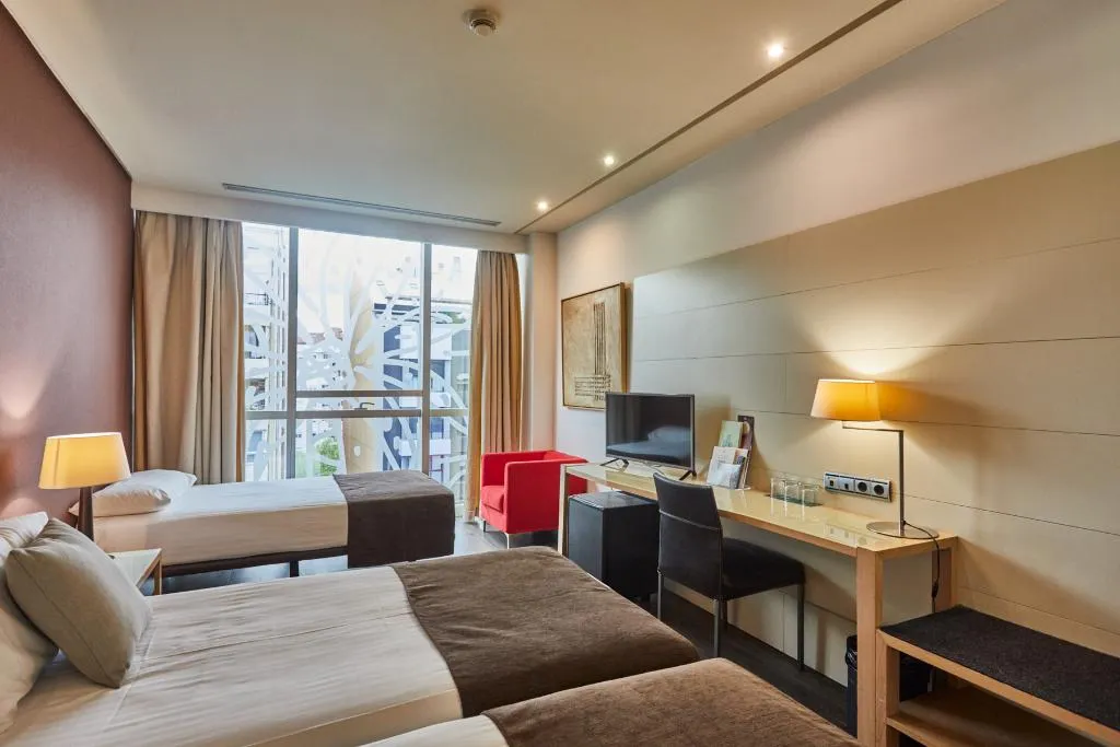 Double or Twin STANDARD Room, Silken Puerta Valencia, Valencia