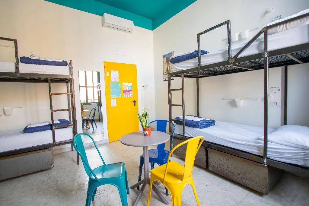 Bed in dormitory WITH SHARED BATHROOM Room, Ostello Bello Napoli, Naples