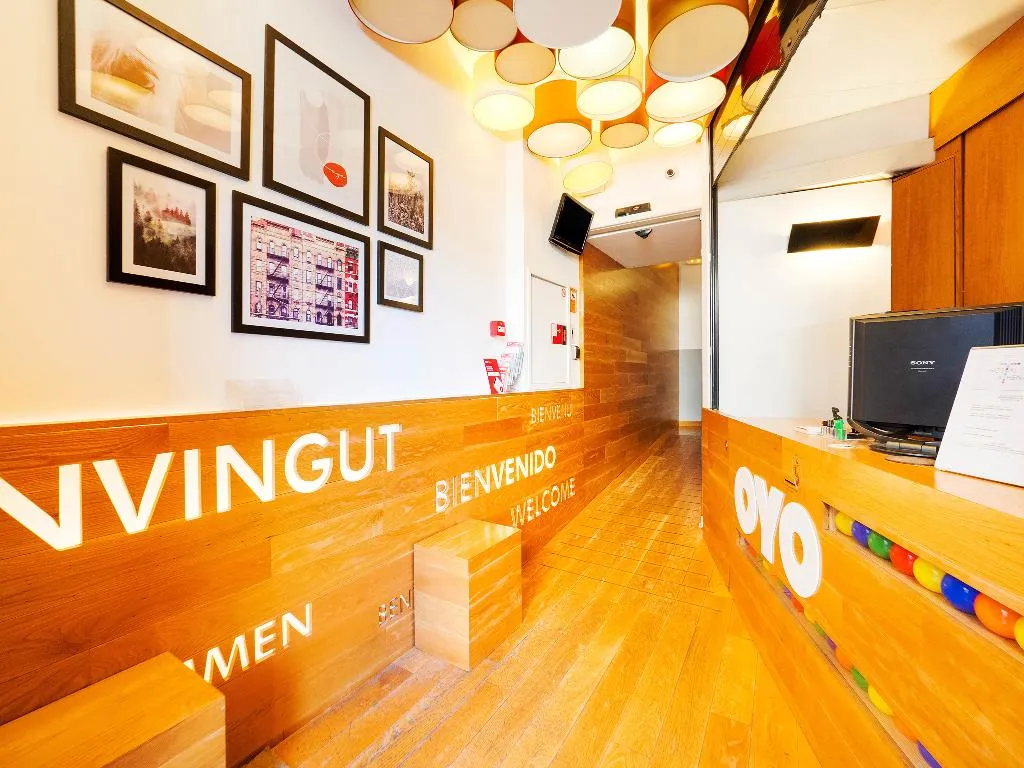 Lobby, Hostal Athenas, Barcelona