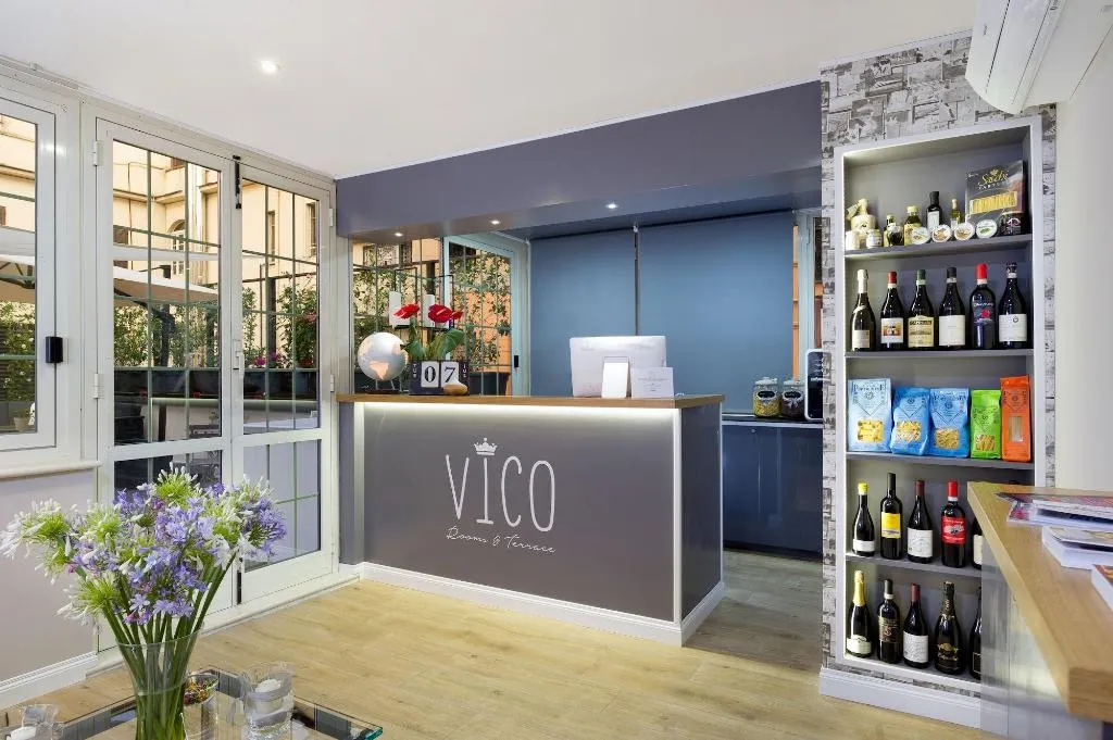 Lobby, Vico Rooms And Terrace, Rome