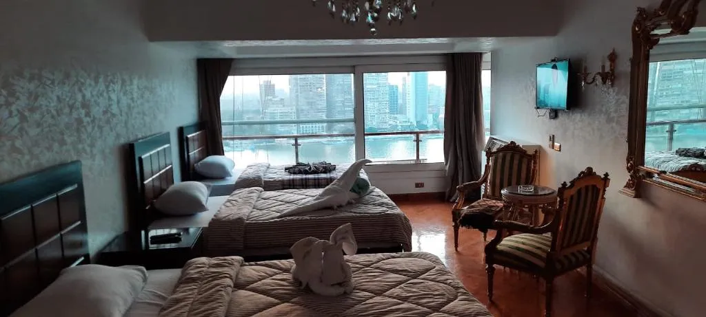 TRIPLE THREE BEDS Room, Nile Sky Hotel and Suites, Cairo