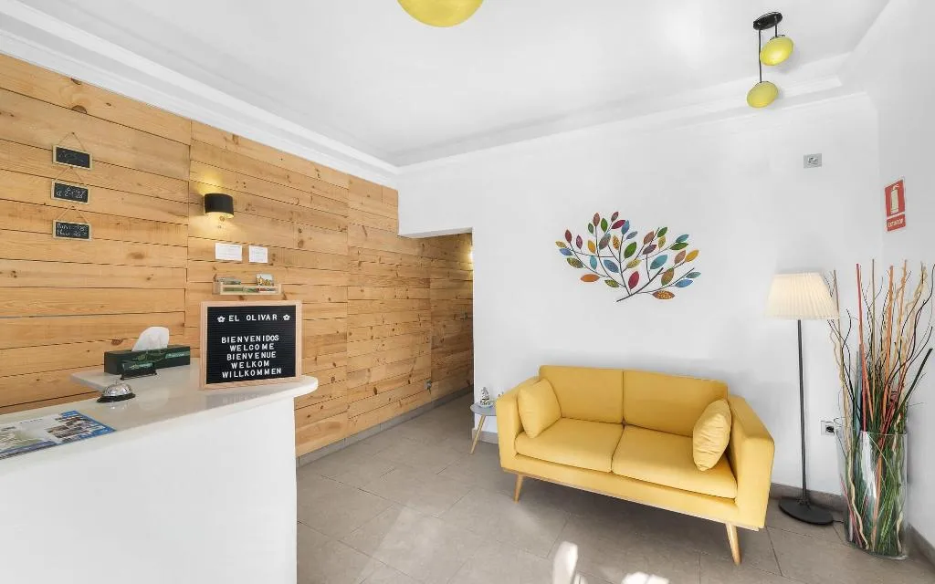 Lobby, Hostal El Olivar, Costa Almeria