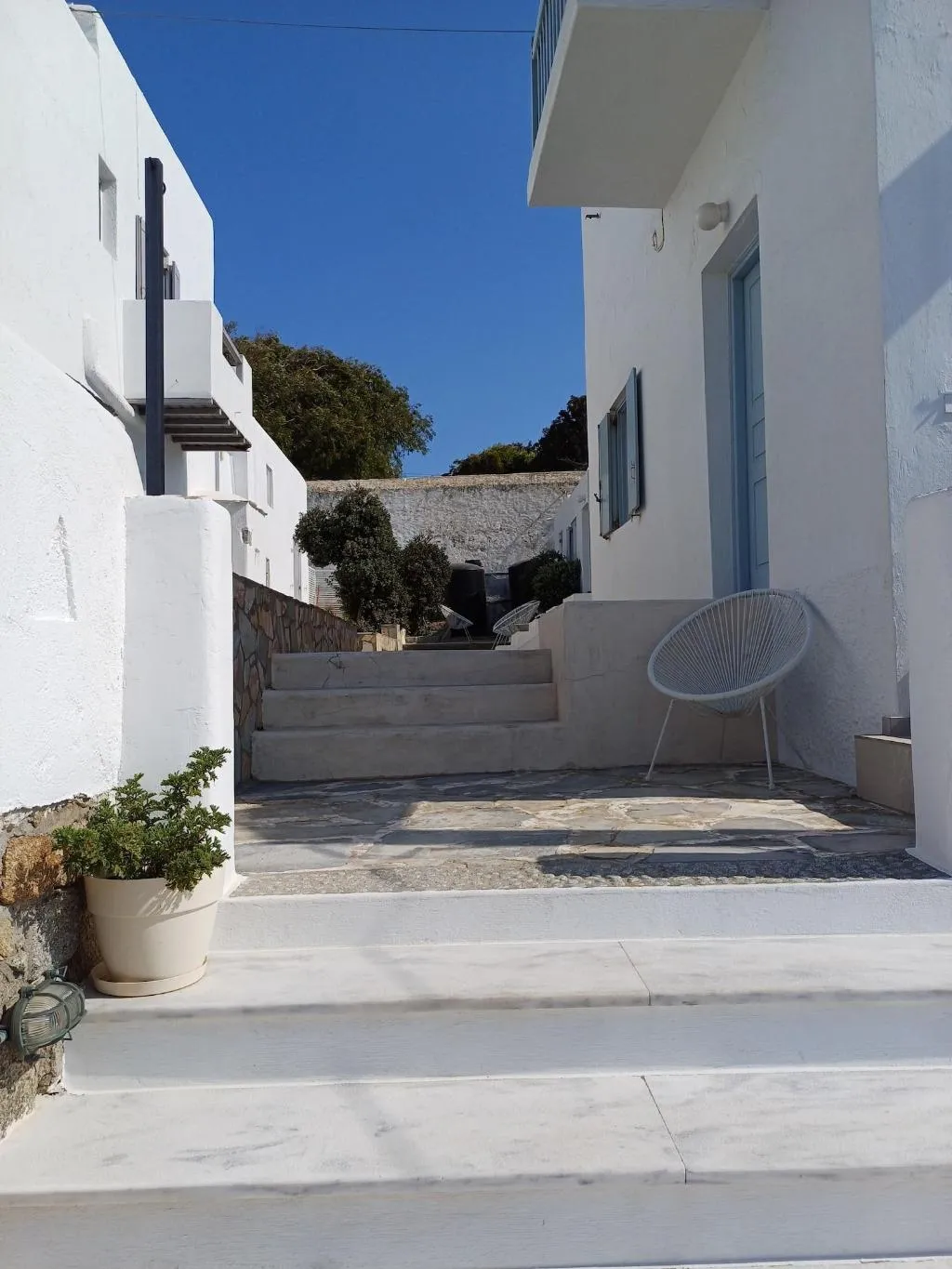 General view, Manos Rooms, Mykonos