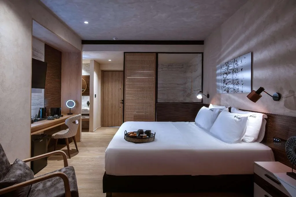 JUNIOR SUITE KING SIZE BED Room, Chania Flair Boutique Hotel, Tapestry Collection, Crete