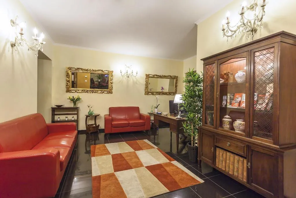 Lobby, Hotel Regina Giovanna, Rome
