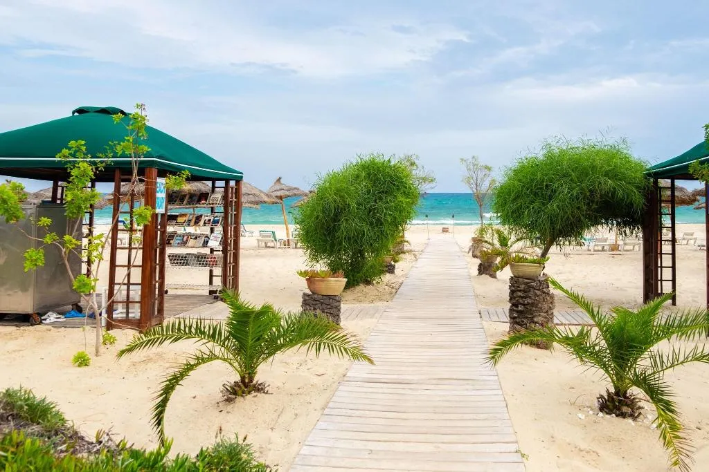Beach, Hasdrubal Thalassa & Spa Yasmine Hammamet, Tunisia