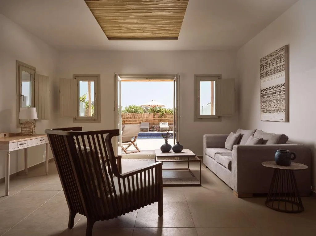 SUITE DUPLEX Room, Sea Breeze Santorini Beach Resort, Curio Collectio, Santorini