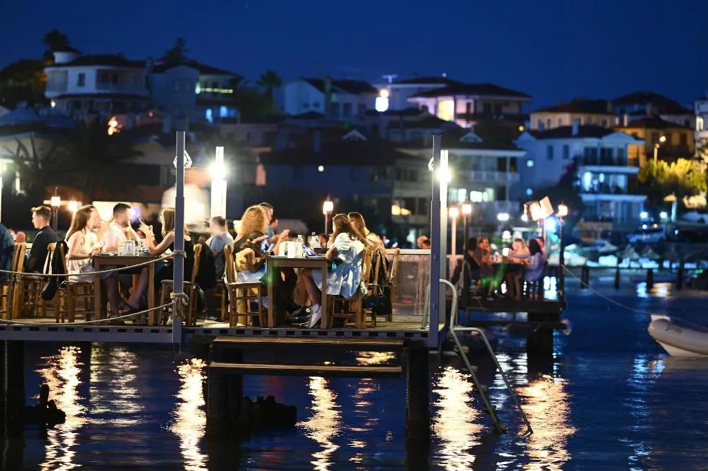 Restaurant, Cunda Deniz Hotel, Izmir
