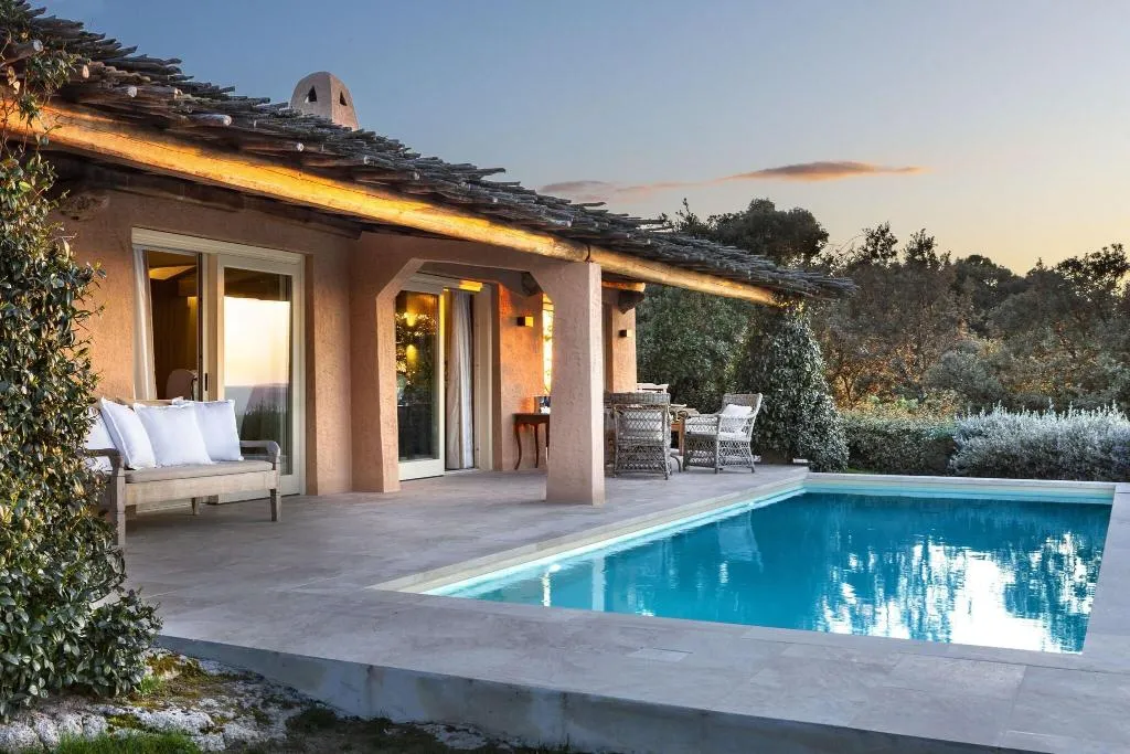 Terrace, Petra Segreta Resort & Spa, Olbia