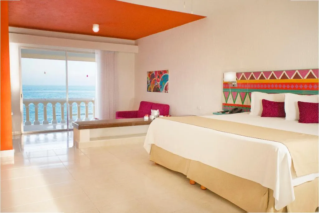 JUNIOR SUITE SEA VIEW Room, All Ritmo Cancun Resort & Water Park, Cancun Area