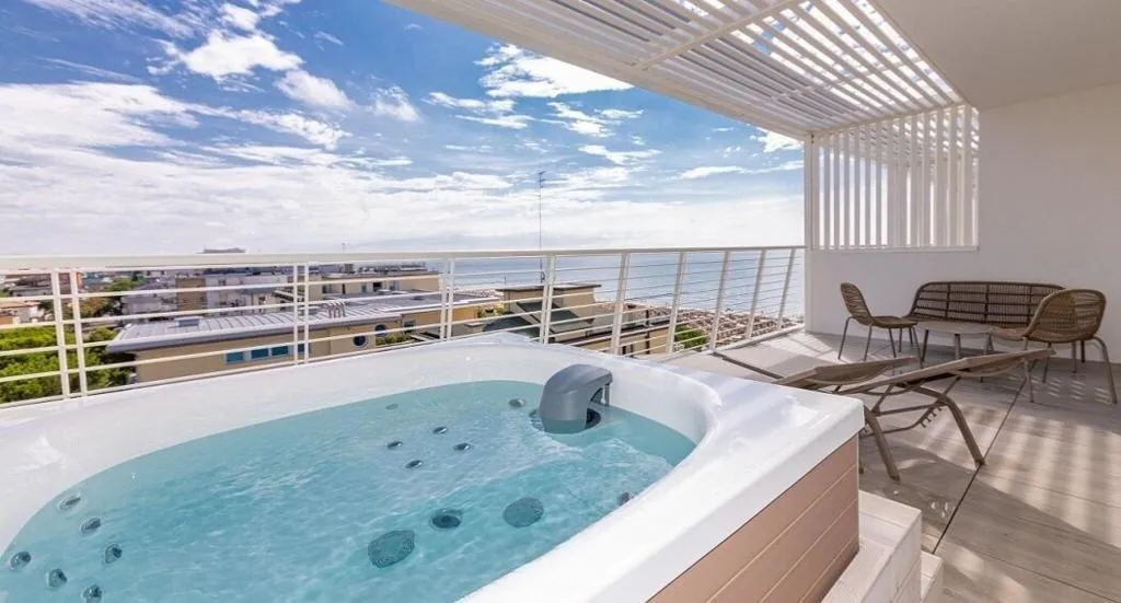 Terrace, Hotel Le Soleil, Venice