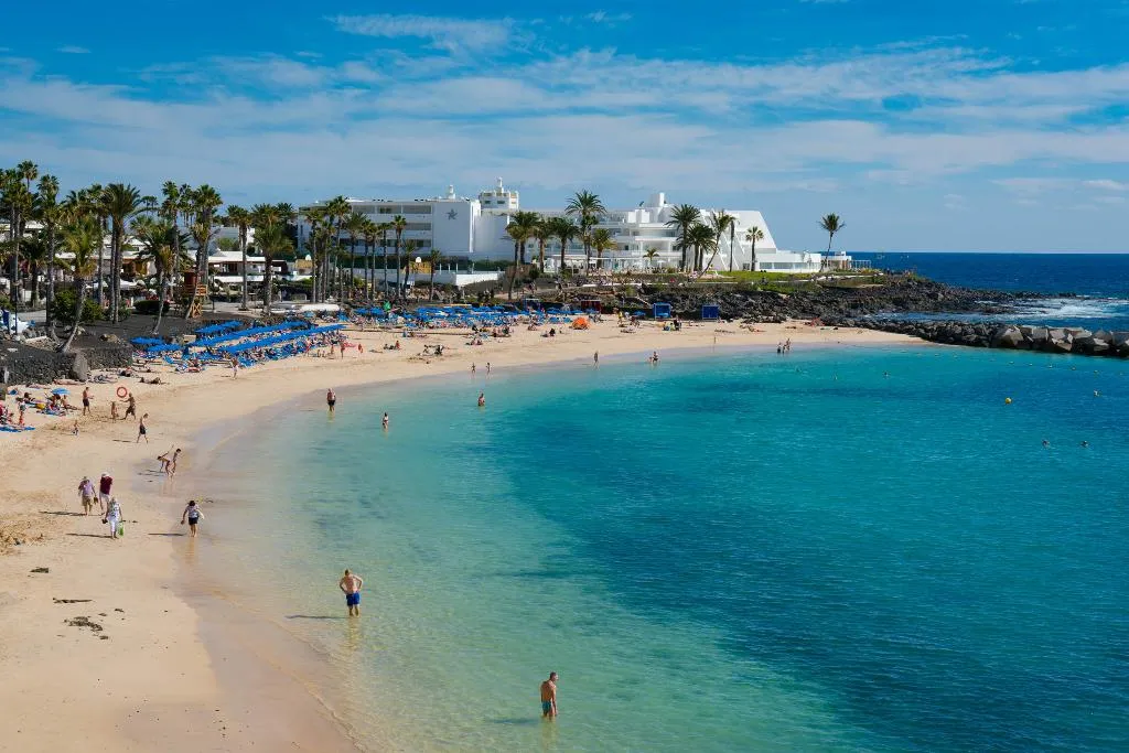 Beach, Palmeras Garden, Lanzarote
