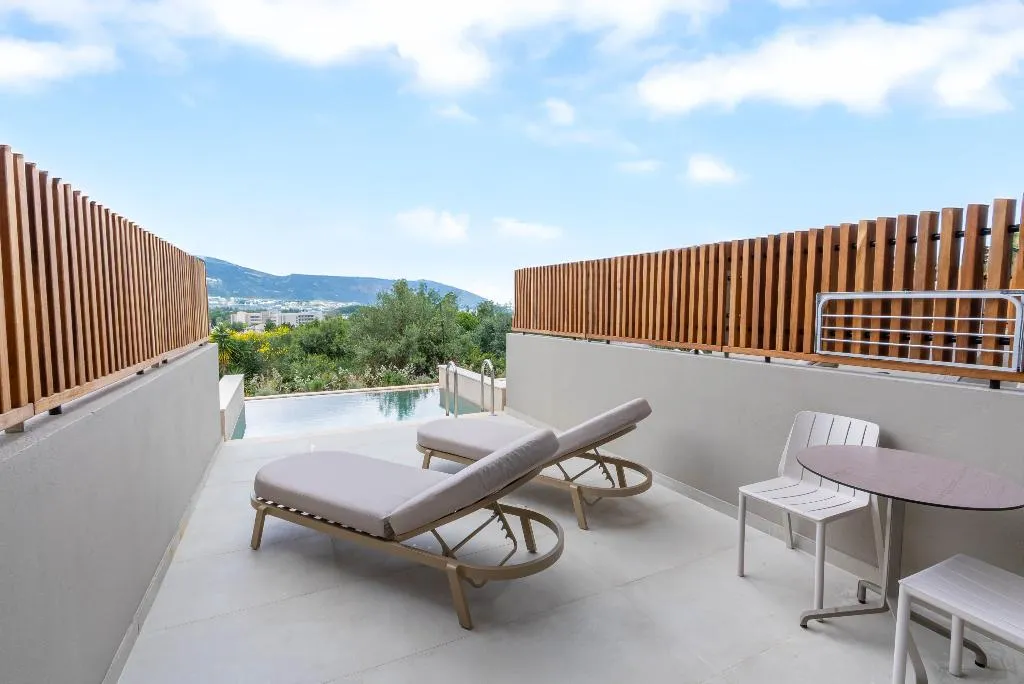 JUNIOR SUITE WITH PRIVATE POOL Room, Iolida Corfu Resort & Spa, Corfu