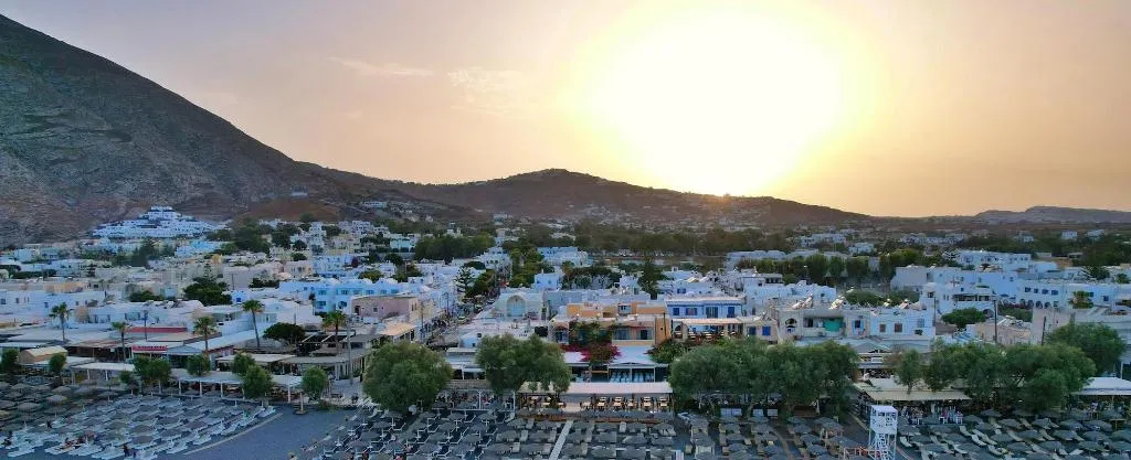 General view, Nostos Beach, Santorini