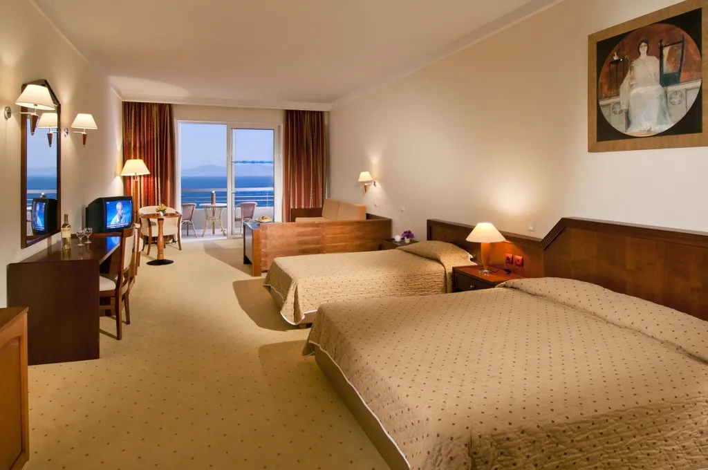 JUNIOR SUITE SIDE SEA VIEW Room, Kipriotis Panorama and Suites, Kos