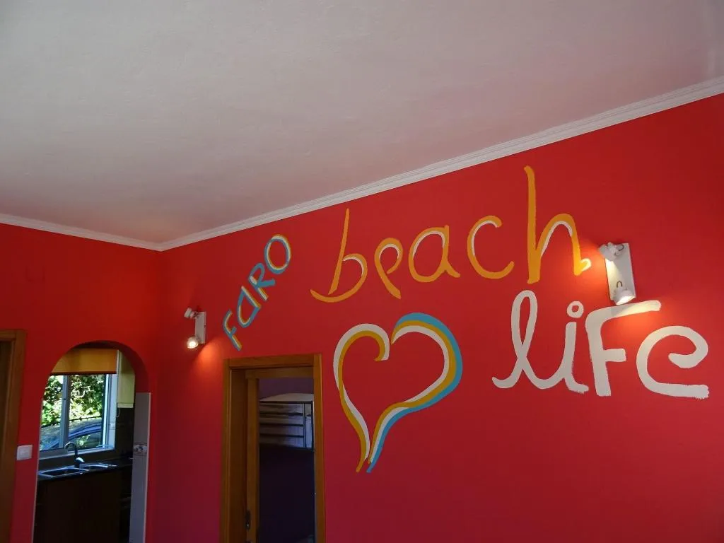 Lobby, Faro Beach Life Hostel, Algarve
