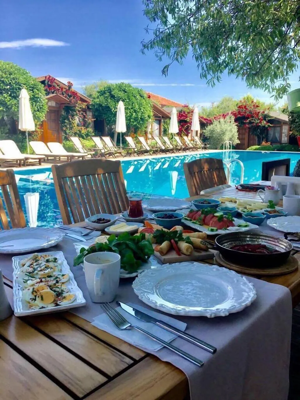 Restaurant, Lunabegonvil Tas Evler, Dalaman