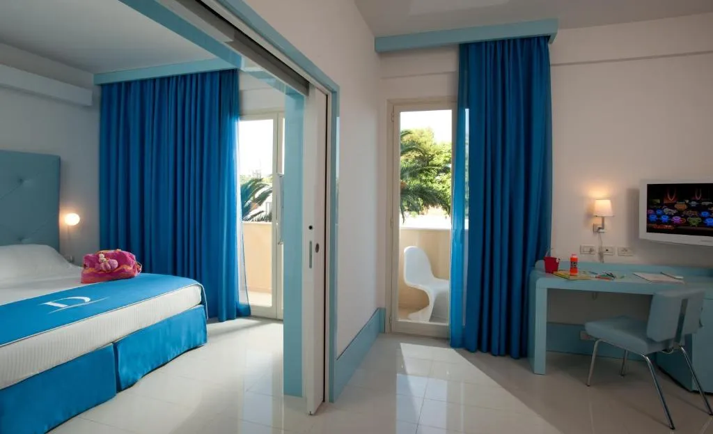 JUNIOR SUITE SEA VIEW Room, Hotel Domina Zagarella - Sicily, Palermo