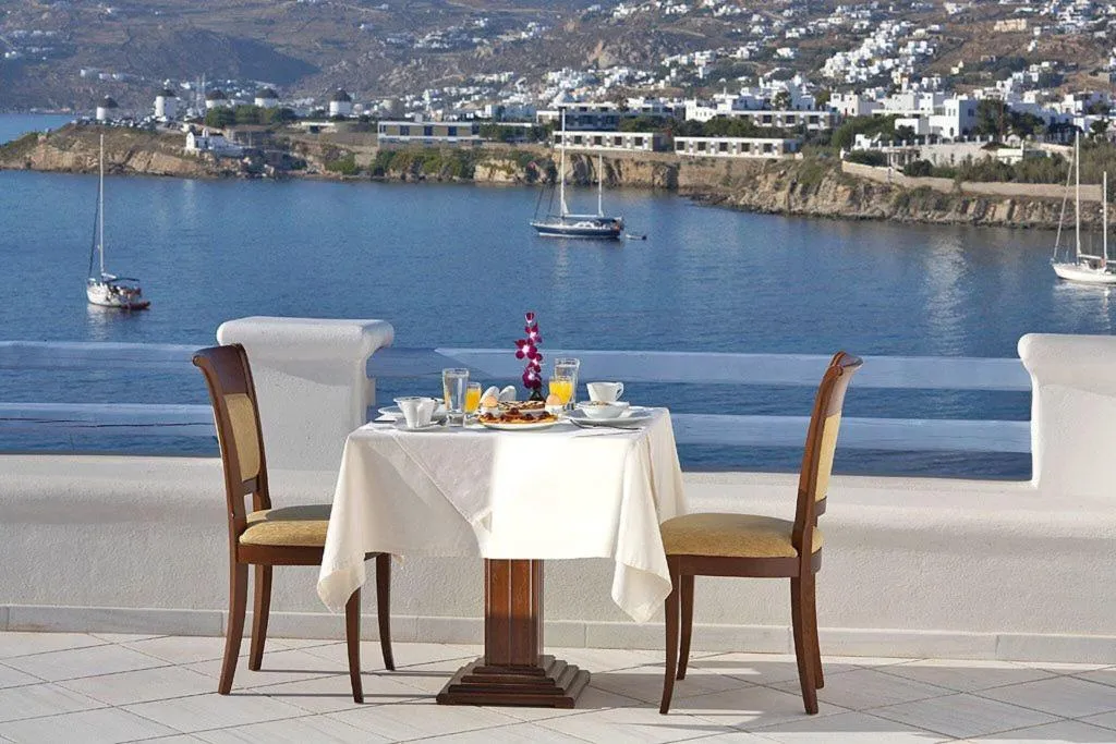 Restaurant, Grand Beach, Mykonos
