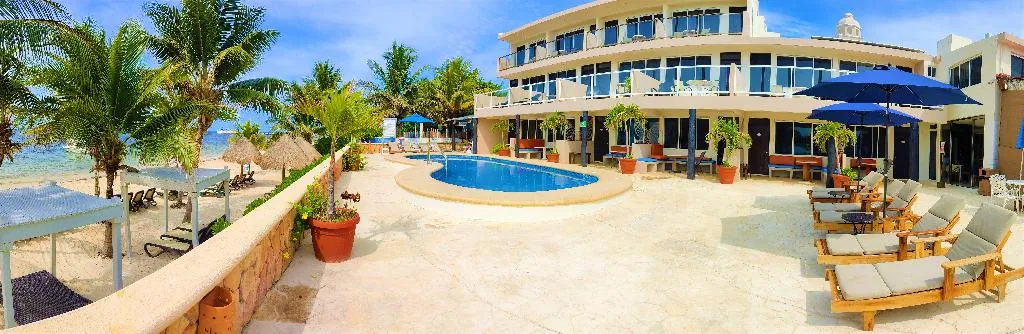 Pool, Hacienda Morelos Beach Front Hotel, Cancun Area