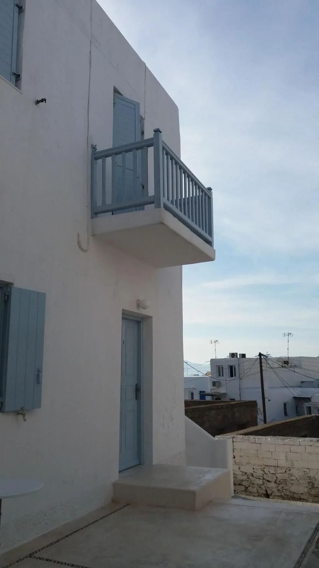 General view, Manos Rooms, Mykonos