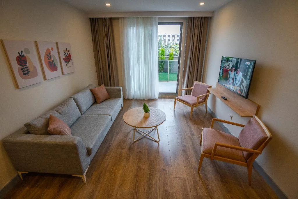 FAMILY ROOM DELUXE Room, Lara Mari̇Ne Homes, Antalya
