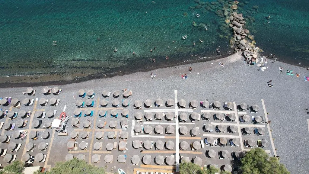 Beach, Nostos Beach, Santorini