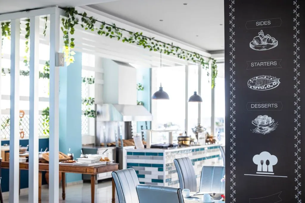 Restaurant, Asterias Beach Resort, Rhodes