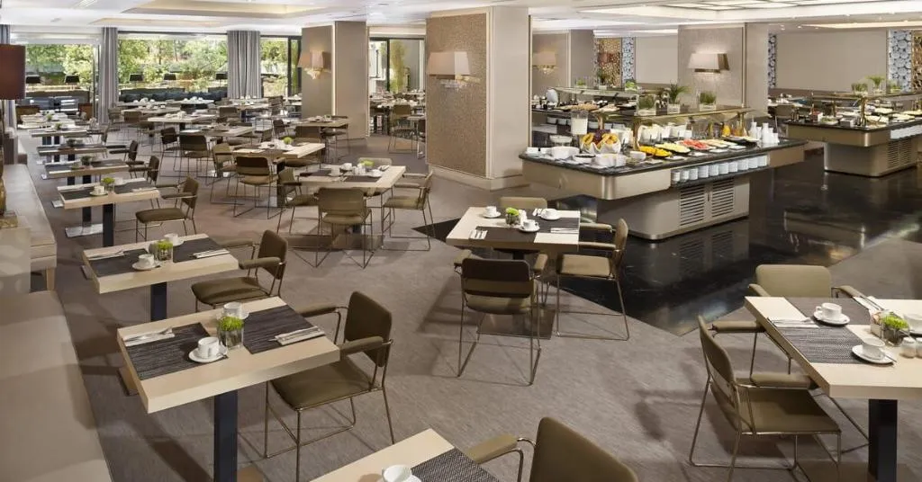 Restaurant, Melia Castilla, Madrid