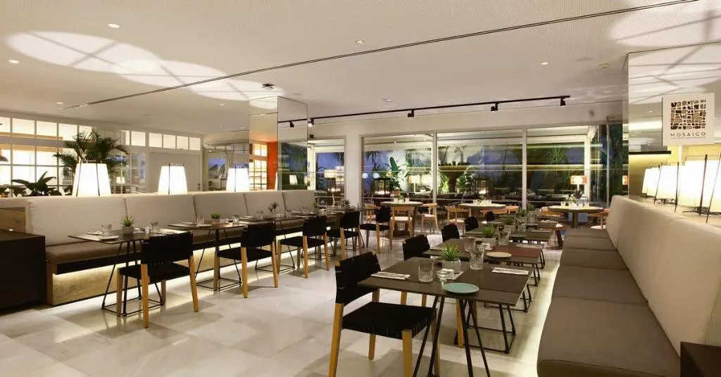 Restaurant, Melia Lebreros, Seville
