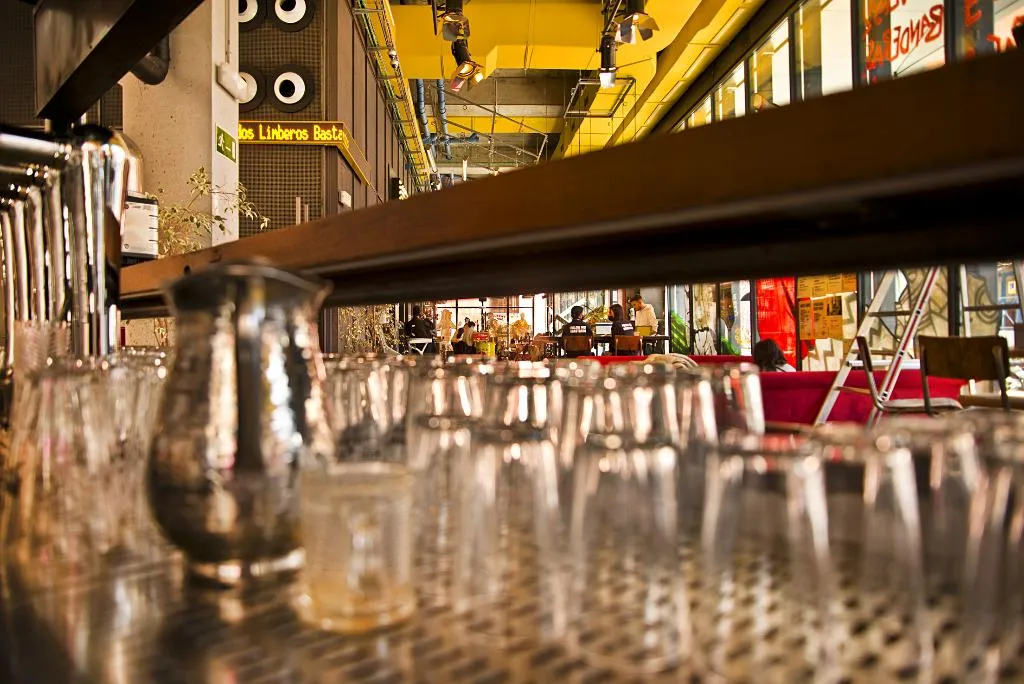 Restaurant, Bastardo Hostel, Madrid