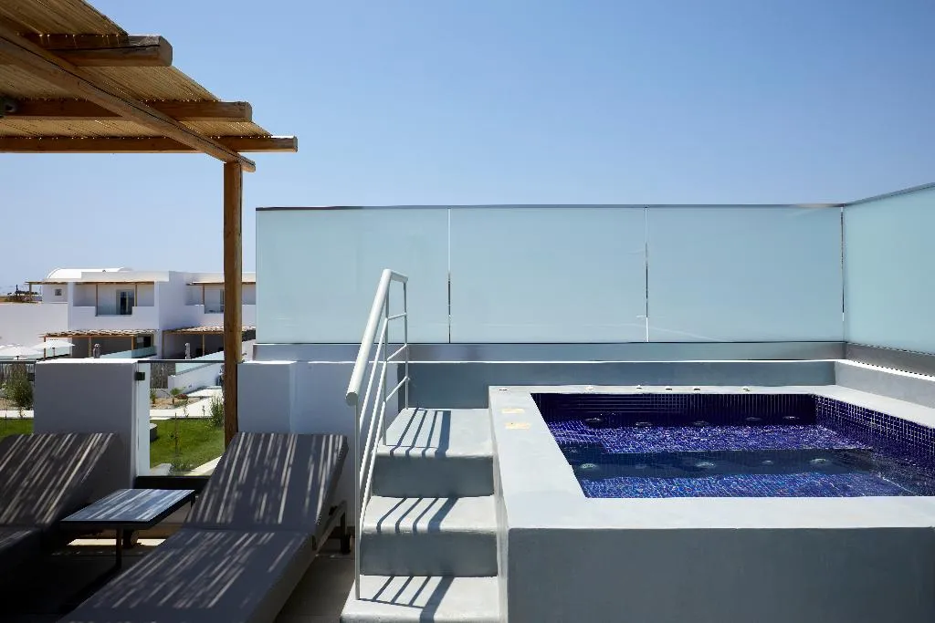 DOUBLE GUEST ROOM KING BED Room, Sea Breeze Santorini Beach Resort, Curio Collectio, Santorini